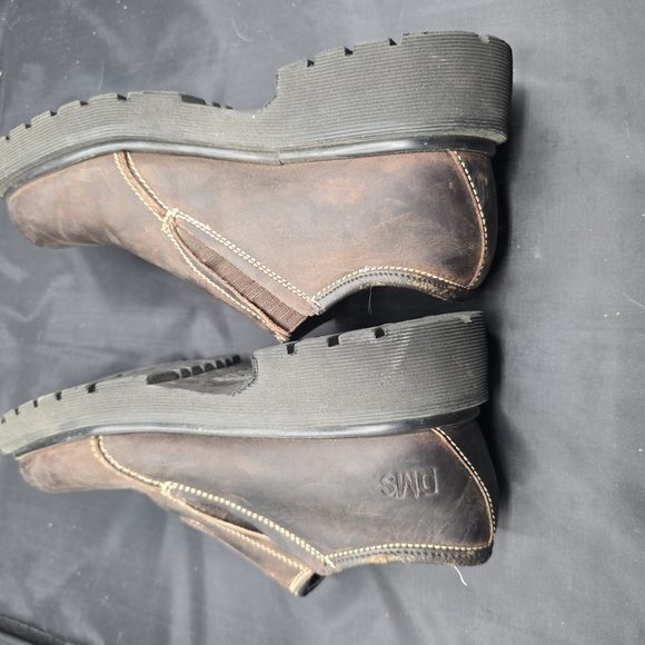 Dr. Martens Brown‎ Loafers Slip-Ons with Elastic Panels main image 4